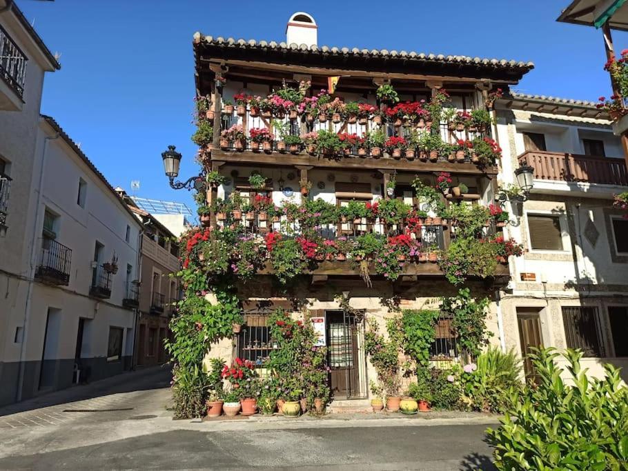 Casa Rural En Candeleda Con Piscina Y Un Maravilloso Jardin Exteriör bild