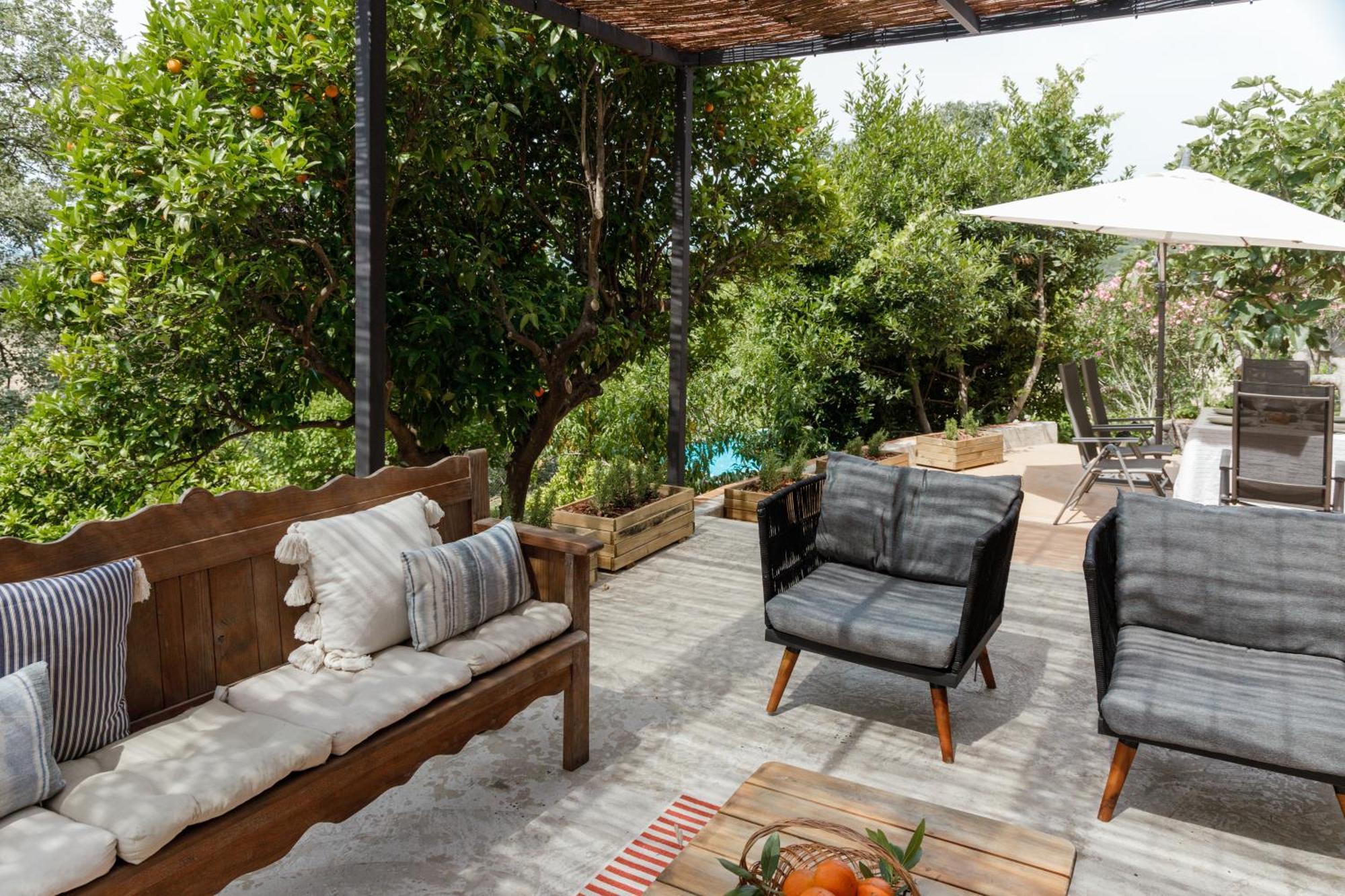 Casa Rural En Candeleda Con Piscina Y Un Maravilloso Jardin Exteriör bild