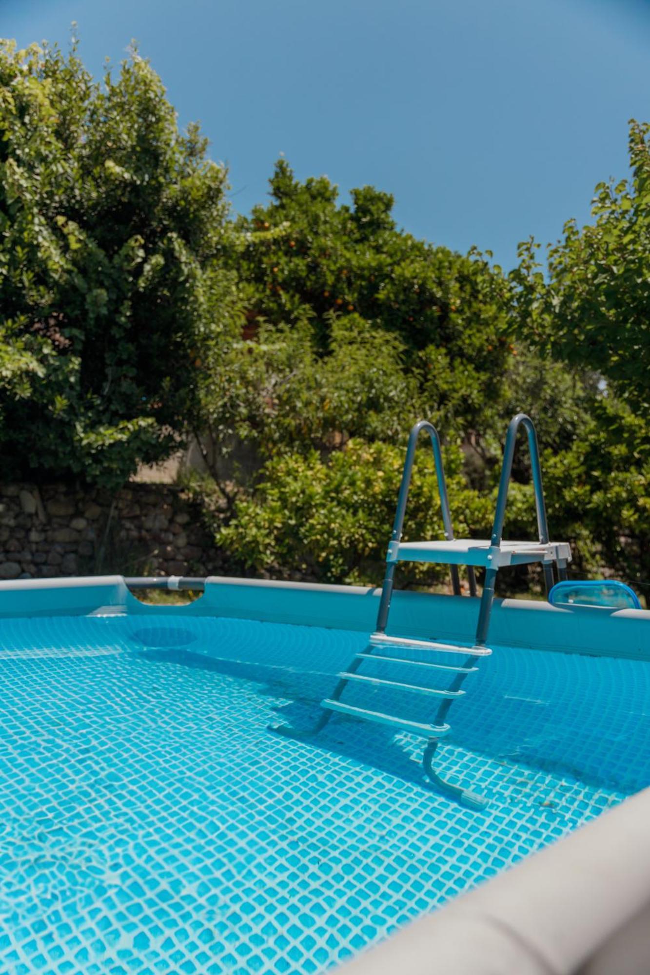 Casa Rural En Candeleda Con Piscina Y Un Maravilloso Jardin Exteriör bild